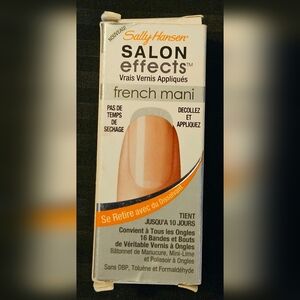 Sally Hansen Salon Effects French Mani Nail Strips - Nude & Silver